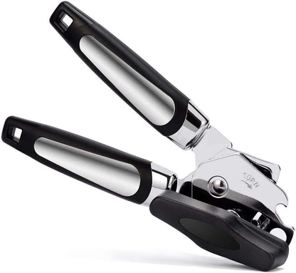 Can Opener Manual, Handheld Strong Heavy Duty Can Opener, Anti-slip Hand Grip, Stainless Steel Sharp Blade - Growtochoice LLC