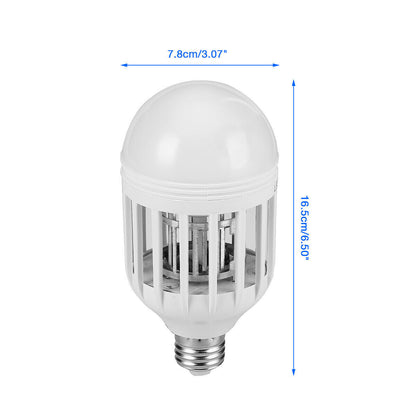 Bug Zapper Light Bulb Mosquito Lamp Fly Trap Killer Indoor Outdoor Insect E26 E27 - Growtochoice LLC