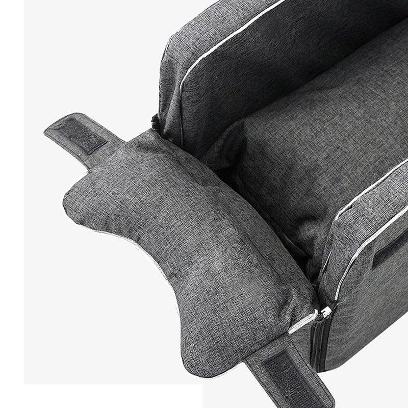 Dog Car Seat Bed Car Central Dog Car Seat Bed Portable Dog Carrier for Small Dogs Cats Safety Travel Bag Dog Accessories - Growtochoice LLC