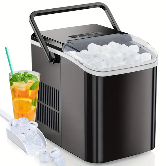 Countertop Ice Maker, 9 Cubes in Only 6 Minutes - Growtochoice LLC