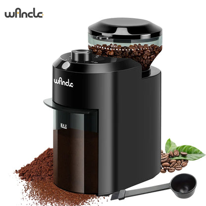 "Electric Burr Coffee Grinder with 28 Adjustable Grind Settings" - Growtochoice LLC