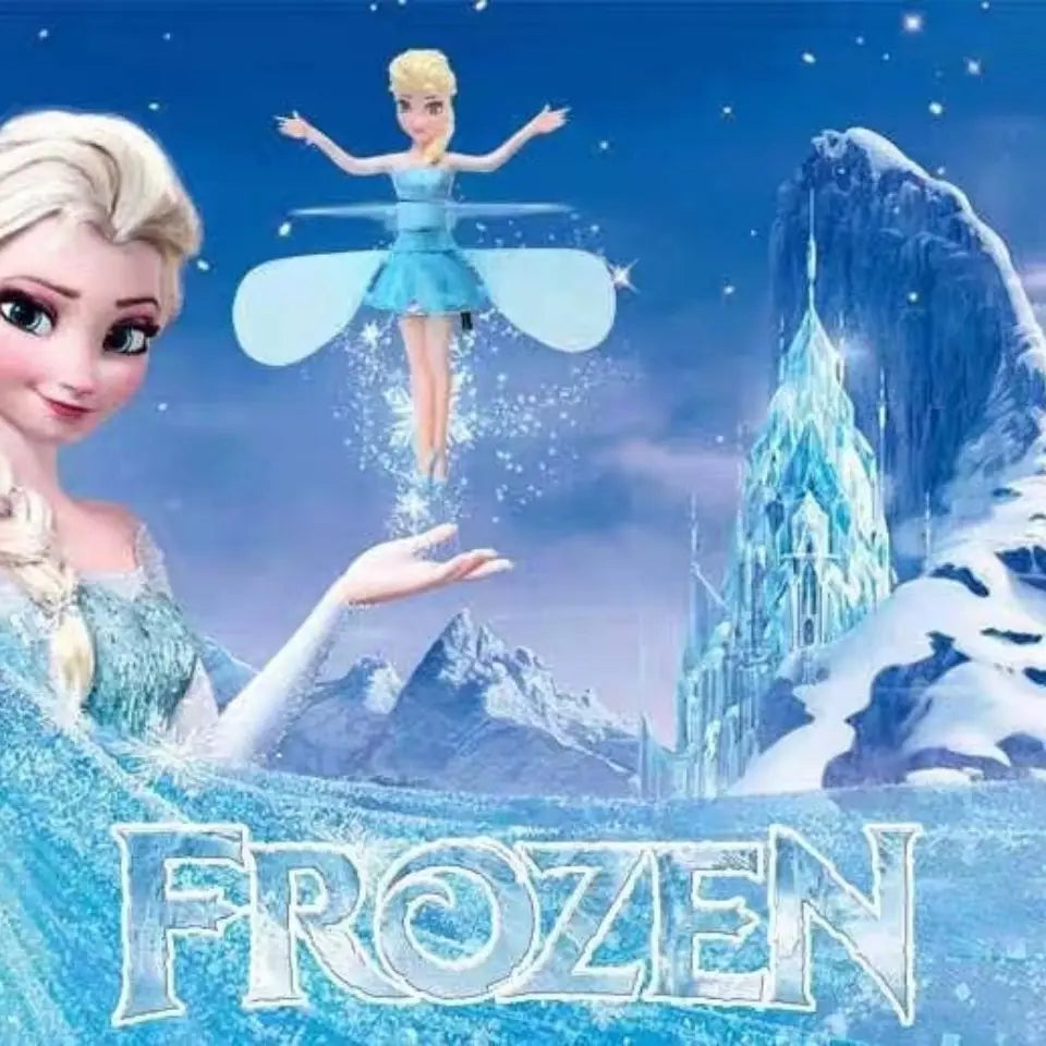 Frozen Cartoon Anime Elsa Induction Flying Magic Fairy Gesture Levitation Flying Toy for children Birthday Gifts - Growtochoice LLC