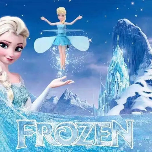 Frozen Cartoon Anime Elsa Induction Flying Magic Fairy Gesture Levitation Flying Toy for children Birthday Gifts - Growtochoice LLC