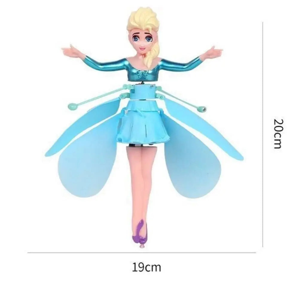 Frozen Cartoon Anime Elsa Induction Flying Magic Fairy Gesture Levitation Flying Toy for children Birthday Gifts - Growtochoice LLC
