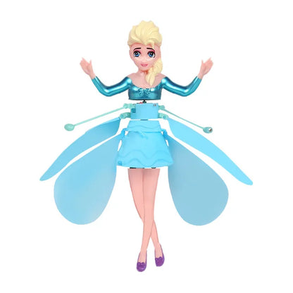 Frozen Cartoon Anime Elsa Induction Flying Magic Fairy Gesture Levitation Flying Toy for children Birthday Gifts - Growtochoice LLC