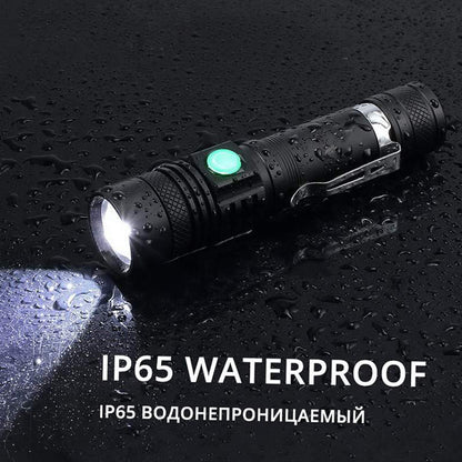 High-Power LED Flashlight, Zoomable & Waterproof with 4 Modes - Growtochoice LLC