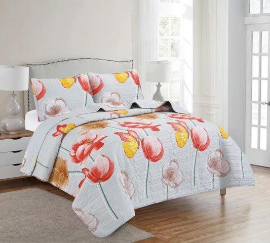 Discover Comfort and Style with the LiveWell 3-Piece Quilt Set - Growtochoice LLC