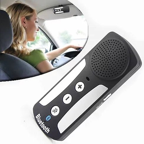 Stay Connected on the Go with the Talk Talk Talk Hands-Free Bluetooth Multipoint Car Speakerphone - Growtochoice LLC