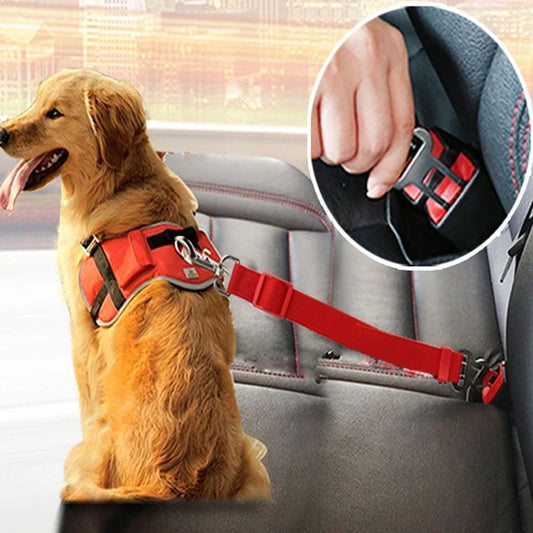 Adjustable Pet Seat Belt Harness Clip - Growtochoice LLC