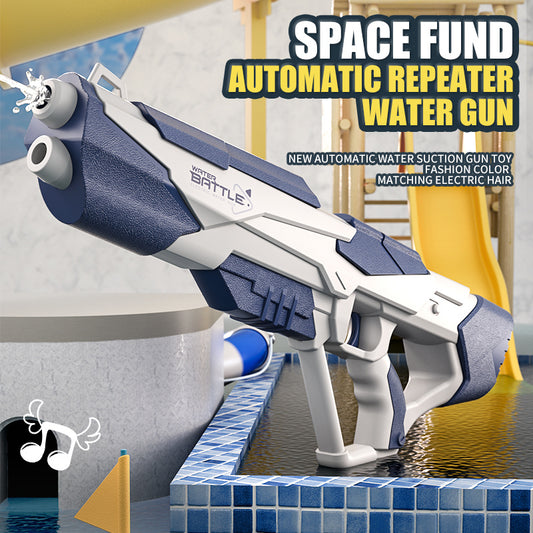 Space Water Gun Electric Automatic Water Absorption Water Fights Toy Outdoor Beach Swimming Pool Bath Toys For Children Kid Gift - Growtochoice LLC