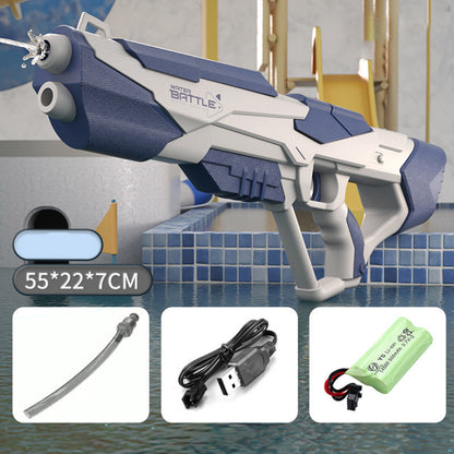 Space Water Gun Electric Automatic Water Absorption Water Fights Toy Outdoor Beach Swimming Pool Bath Toys For Children Kid Gift - Growtochoice LLC
