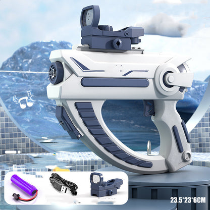Space Water Gun Electric Automatic Water Absorption Water Fights Toy Outdoor Beach Swimming Pool Bath Toys For Children Kid Gift - Growtochoice LLC