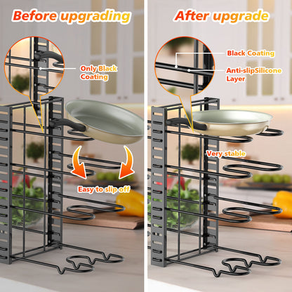 Pot And Pan Organizer - Growtochoice LLC