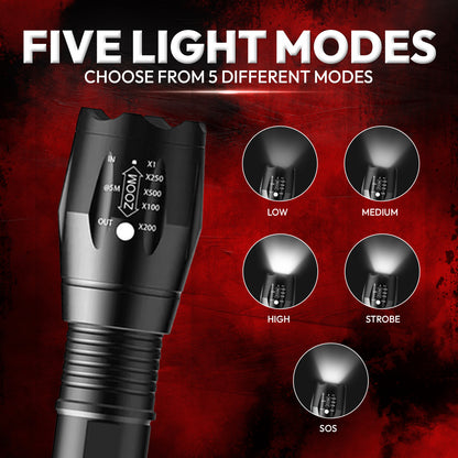Rechargeable LED Flashlights - Growtochoice LLC