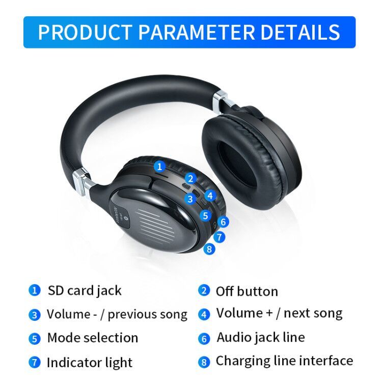 True Wireless Headphones TM061 BT5.0 Earphone Gaming Headset - Growtochoice LLC