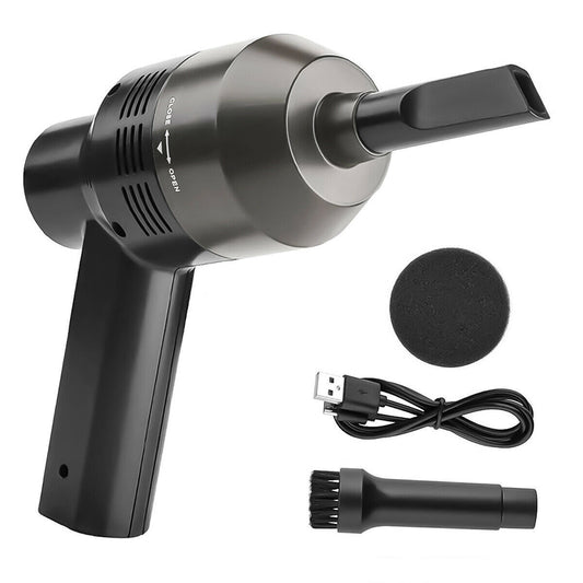 "USB Rechargeable Cordless Keyboard Vacuum Cleaner with Cleaning Gel – Portable Computer Cleaner for Car, Laptop, PC, Piano, and Pet Hair" - Growtochoice LLC