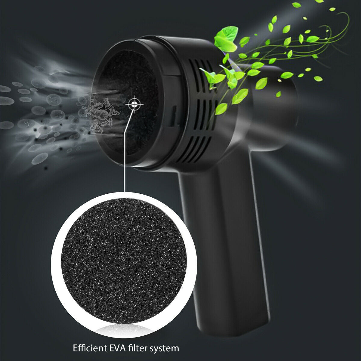 "USB Rechargeable Cordless Keyboard Vacuum Cleaner with Cleaning Gel – Portable Computer Cleaner for Car, Laptop, PC, Piano, and Pet Hair" - Growtochoice LLC