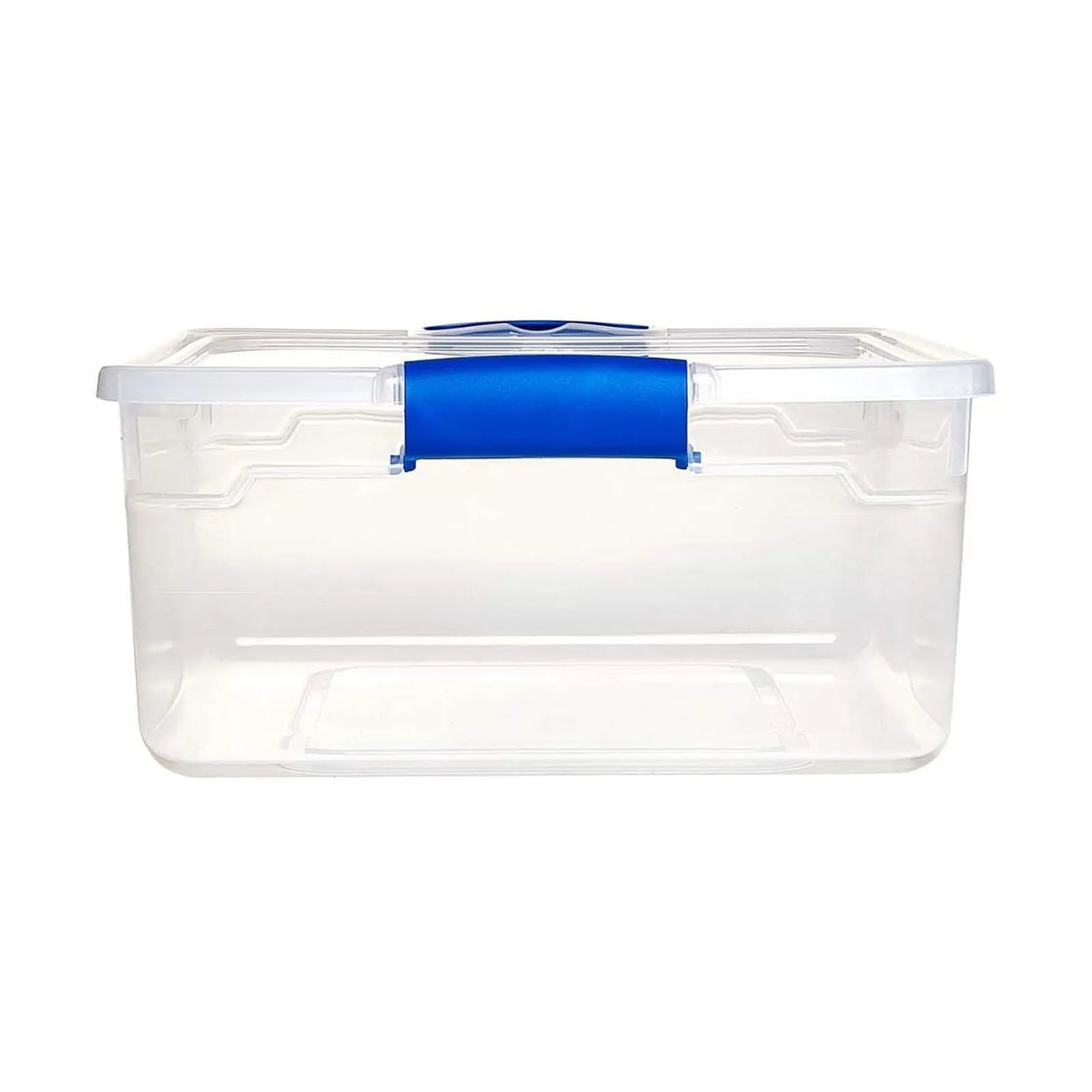 Homz 15.5 Qt Clear Stackable Storage Containers with Secure Lids, 4-Pack - Growtochoice LLC