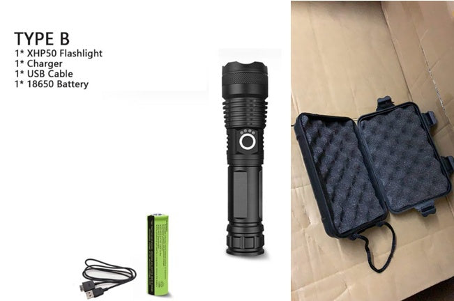 XHP70.2 Powerful Usb Led Flashlight - Growtochoice LLC