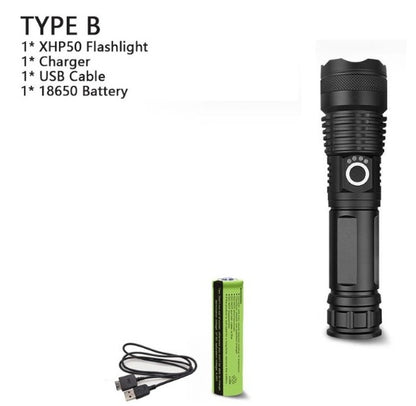 XHP70.2 Powerful Usb Led Flashlight - Growtochoice LLC