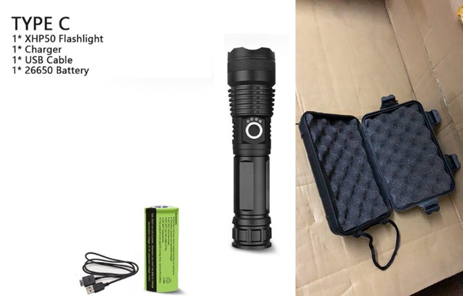 XHP70.2 Powerful Usb Led Flashlight - Growtochoice LLC