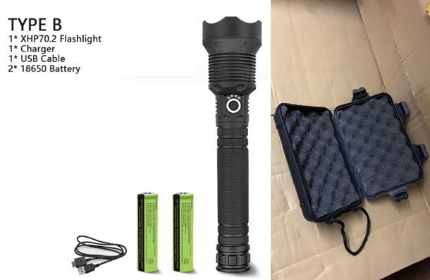 XHP70.2 Powerful Usb Led Flashlight - Growtochoice LLC