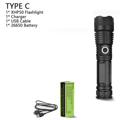 XHP70.2 Powerful Usb Led Flashlight - Growtochoice LLC