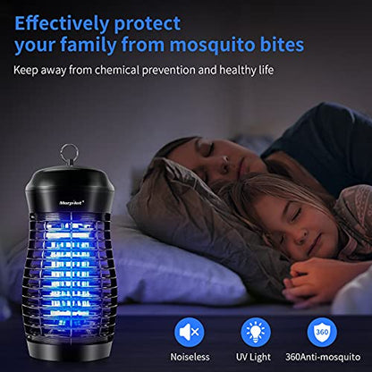 High-Powered Morpilot Outdoor Bug Zapper: 4200V Electric Mosquito Killer, 25W Lamp for 2500 Sq. Ft. Indoor/Outdoor Insect Control - IP65 Waterproof - Growtochoice LLC