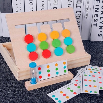 Children Wooden Puzzle Teaching Game