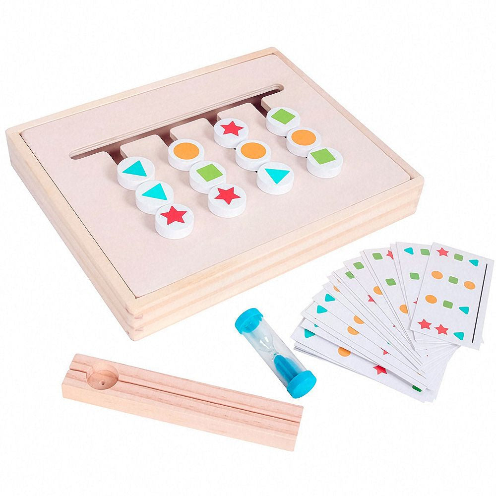 Children Wooden Puzzle Teaching Game