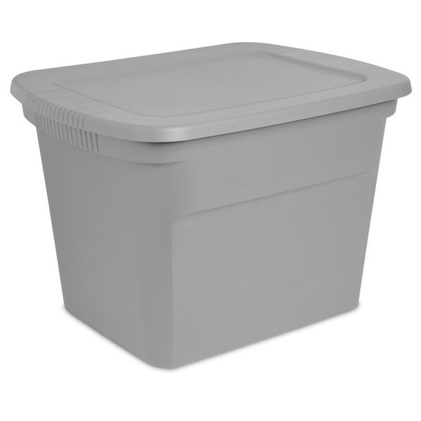 Plastic 18 Gallon Tote Box - Set of 8