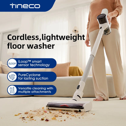 Discover the Tineco Pure One Air: The Ultimate Cordless Vacuum Cleaner for Homes - Lightweight, Wireless, Whisper-Quiet, and Powerful Suction for Effortless Cleaning
