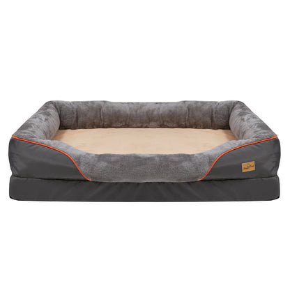 "Waterproof Orthopedic Dog Bed Foam Lounge Sofa"