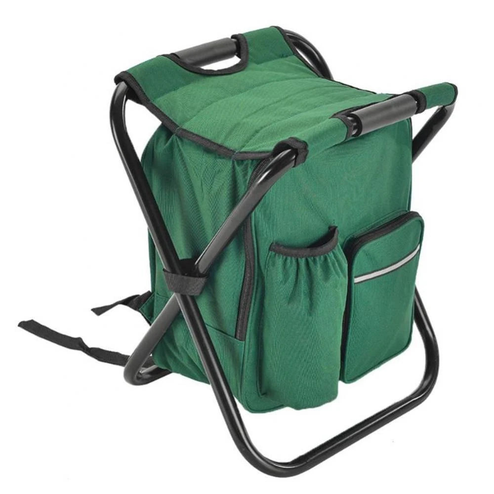 Folding Stool Backpack Camping Seat - Growtochoice LLC