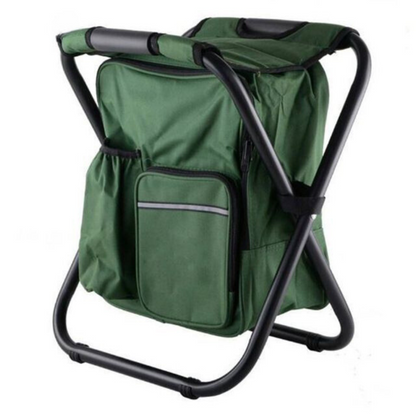Folding Stool Backpack Camping Seat - Growtochoice LLC