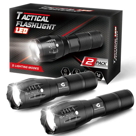 Rechargeable LED Flashlights - Growtochoice LLC